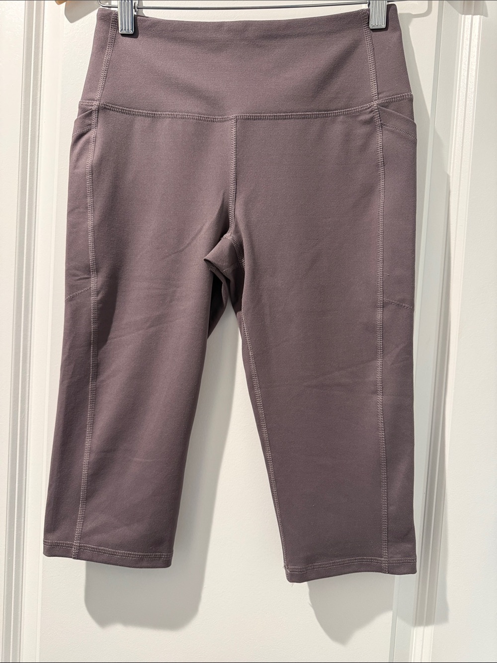 DSG High-Waist Cropped Active Leggings - Mauve